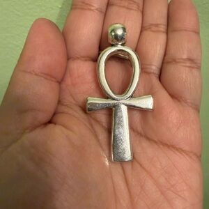 Silver Ankh Pendant